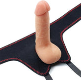 Lovetoy Ingen Easy Strap-On Dildo Set Flesh 17.8cm Strap On Sextoys